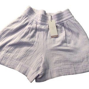 Calia Swim‎ Collection Coverup Shorts XS Lilac Mist NWT